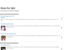 Tablet Screenshot of deep-thelight.blogspot.com