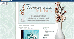 Desktop Screenshot of homemadeministry.blogspot.com