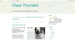 Desktop Screenshot of clare-thornton.blogspot.com