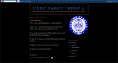 Desktop Screenshot of campcadettroopl.blogspot.com