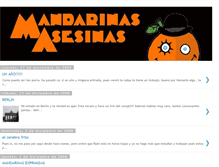 Tablet Screenshot of mandarinasasesinas.blogspot.com