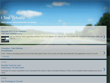 Tablet Screenshot of itestvirtually.blogspot.com