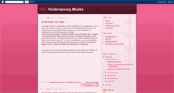 Desktop Screenshot of maaikelansink.blogspot.com