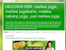 Tablet Screenshot of melileasehatjogja.blogspot.com