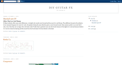 Desktop Screenshot of guitareffectsdiy.blogspot.com