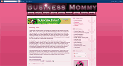 Desktop Screenshot of businessmommy.blogspot.com