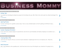 Tablet Screenshot of businessmommy.blogspot.com