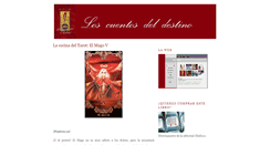 Desktop Screenshot of loscuentosdeldestino.blogspot.com