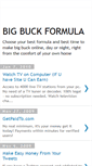 Mobile Screenshot of bigbuckformula.blogspot.com