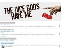 Tablet Screenshot of dicegods.blogspot.com