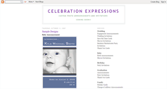 Desktop Screenshot of celebrationexpressions.blogspot.com