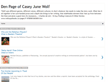Tablet Screenshot of cjunewolfden.blogspot.com