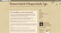 Desktop Screenshot of ohaganfamilytree.blogspot.com