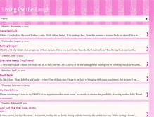 Tablet Screenshot of livingforthelaugh.blogspot.com