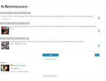Tablet Screenshot of m-reminiscence.blogspot.com