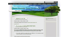Desktop Screenshot of greenvenders.blogspot.com