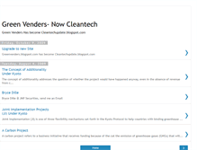 Tablet Screenshot of greenvenders.blogspot.com