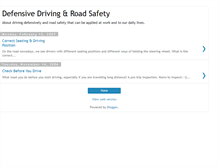 Tablet Screenshot of mcr-defensivedriving.blogspot.com