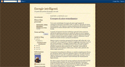 Desktop Screenshot of energieintelligenti.blogspot.com