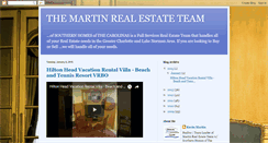 Desktop Screenshot of martinrealestateteam.blogspot.com