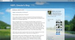 Desktop Screenshot of hbpldirector.blogspot.com