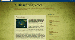 Desktop Screenshot of dissentuk.blogspot.com