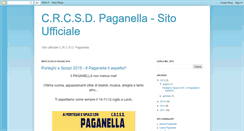 Desktop Screenshot of crcsdpaganella.blogspot.com