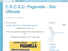Tablet Screenshot of crcsdpaganella.blogspot.com