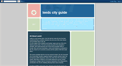 Desktop Screenshot of leedsguide.blogspot.com