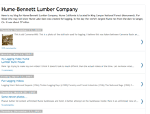 Tablet Screenshot of humelumber.blogspot.com