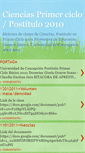 Mobile Screenshot of primerciclocmelo.blogspot.com