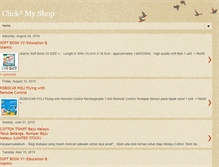 Tablet Screenshot of click2myshop.blogspot.com