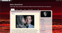 Desktop Screenshot of dailydowntime.blogspot.com