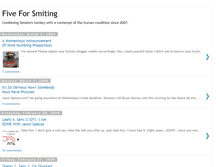 Tablet Screenshot of fiveforsmiting.blogspot.com
