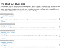 Tablet Screenshot of blindowlblues.blogspot.com