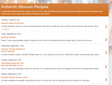 Tablet Screenshot of bestauthenticmexicanrecipes.blogspot.com