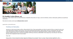 Desktop Screenshot of dehonbrasil-congo.blogspot.com