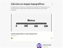 Tablet Screenshot of calculosenplanos.blogspot.com