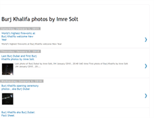 Tablet Screenshot of burjkhalifaphotos.blogspot.com