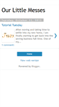 Mobile Screenshot of ourlittlemesses.blogspot.com