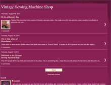 Tablet Screenshot of lostn51-vintagesewingmachineshop.blogspot.com