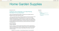 Desktop Screenshot of homegardensupplies.blogspot.com