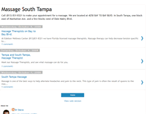 Tablet Screenshot of massagesouthtampa.blogspot.com