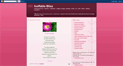 Desktop Screenshot of ineffablebliss.blogspot.com