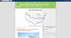 Desktop Screenshot of peacelovebikebuild.blogspot.com