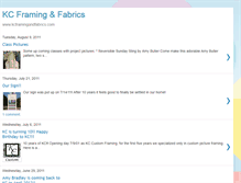 Tablet Screenshot of kcframingandfabrics.blogspot.com