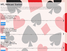 Tablet Screenshot of nfl-webtv.blogspot.com
