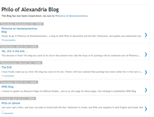 Tablet Screenshot of philoblogger.blogspot.com