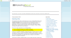 Desktop Screenshot of marketingbiscuit.blogspot.com