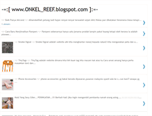 Tablet Screenshot of onkelreef.blogspot.com